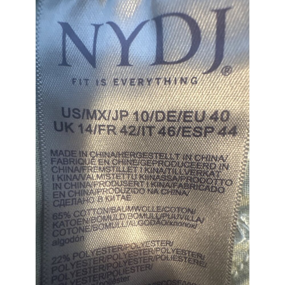 NYDJ Emma Relaxed Fit Size 10 Jeans Lift Tuck Technology Medium Wash NEW - Picture 11 of 14